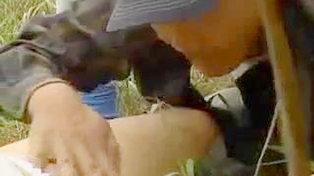 Asian Beauty Gets Overpowered in the Field Fantasies Come True