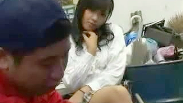 Sexy Short-Skirt Japanese Girl 18+ Fucked Hard by Mechanic