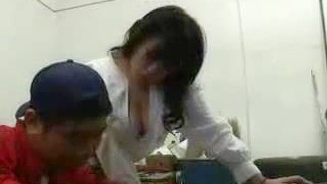 Sexy Short-Skirt Japanese Girl 18+ Fucked Hard by Mechanic