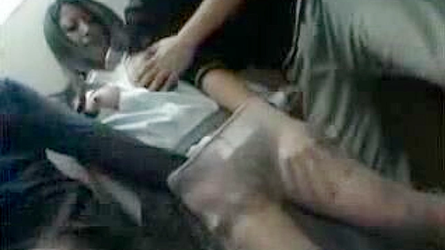 Hot Oriental Beauty Gets Overpowered & Fucked Wildly in Elevator