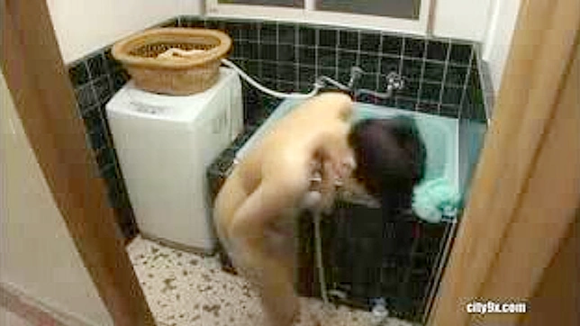 Secretly Watching Japanese Babe's Private Moments Alone