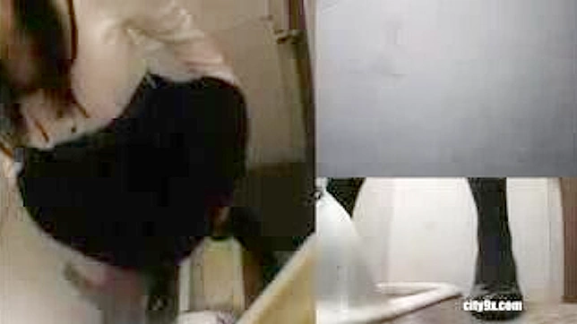 Secretly Watching Japanese Babe's Private Moments Alone