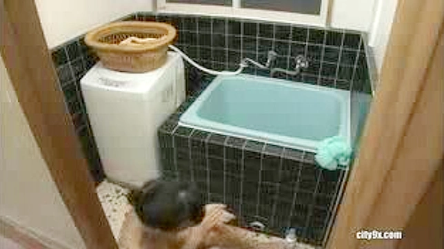 Secretly Watching Japanese Babe's Private Moments Alone