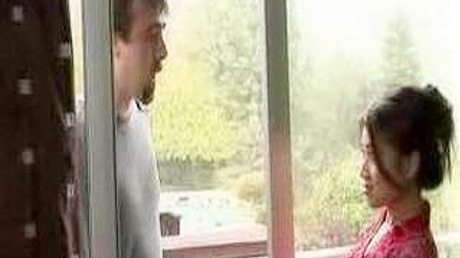 Aroused Asian Housewife Tempts Unexpected Man Guest