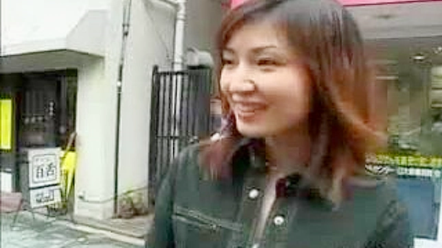 Naughty Japanese Lady Offers Public Blowjob On Busy Street