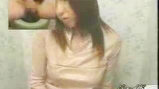 Asian Beauty's Hidden Pleasure in Toilet Masturbation