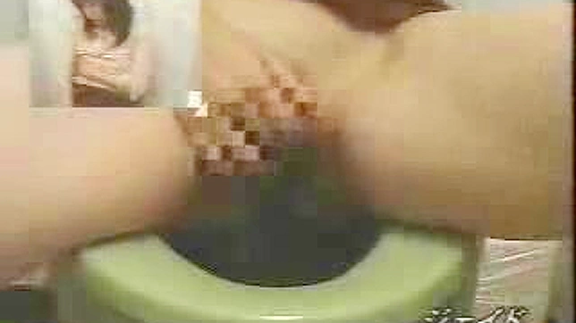 Asian Beauty's Hidden Pleasure in Toilet Masturbation