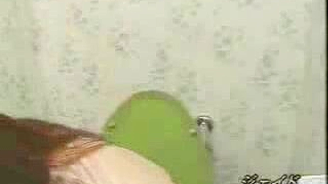 Asian Beauty's Hidden Pleasure in Toilet Masturbation