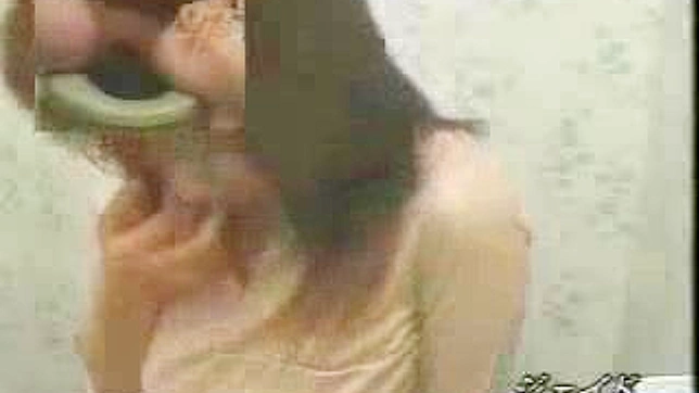 Asian Beauty's Hidden Pleasure in Toilet Masturbation