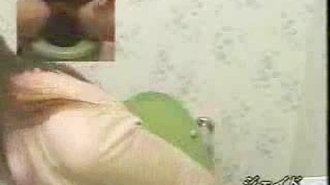 Asian Beauty's Hidden Pleasure in Toilet Masturbation