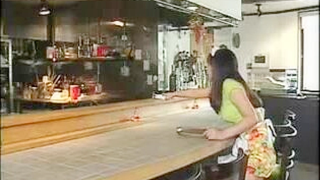 Sexy Teen 18+ Waitress Tempts Hot Japanese Porn Stars