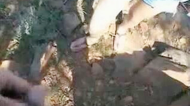 Lush Japanese Beauty Tempts Her Lover in Wild Nature Sex