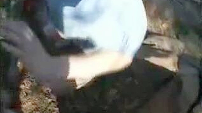 Lush Japanese Beauty Tempts Her Lover in Wild Nature Sex