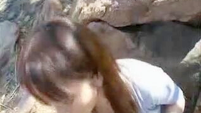 Lush Japanese Beauty Tempts Her Lover in Wild Nature Sex