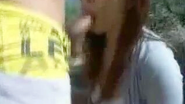 Lush Japanese Beauty Tempts Her Lover in Wild Nature Sex