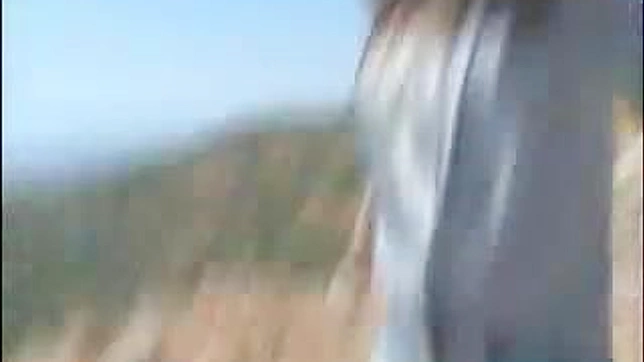 Lush Japanese Beauty Tempts Her Lover in Wild Nature Sex