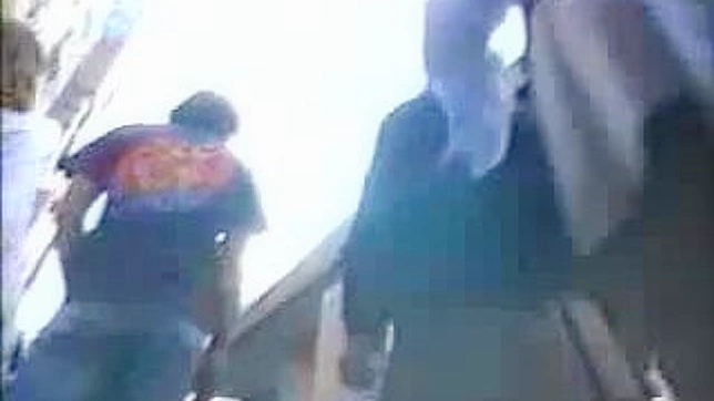 Naughty Schoolgirl 18+ Gets Upskirted in Public JAV Scene