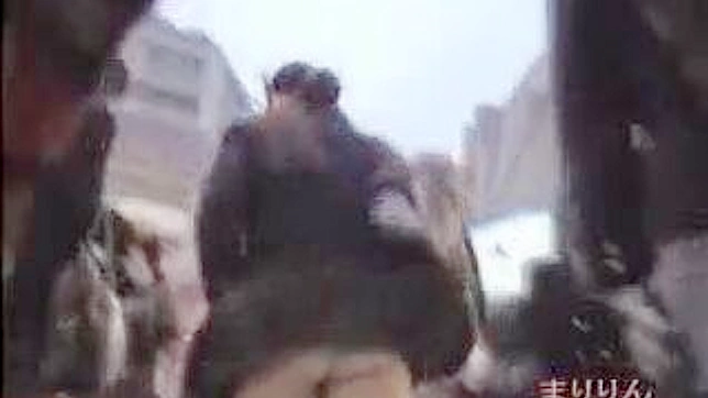 Sneaky Tokyo Upskirt Thrills in Bustling Japanese Streets