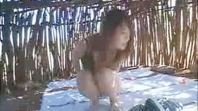 Japan Woman's Desert Sex Adventure Under Starry Skies