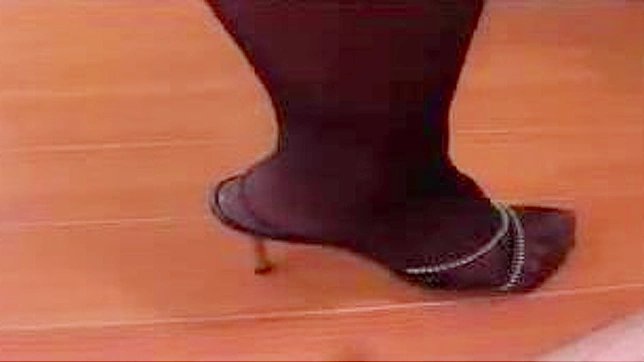 Nylon-Clad Oriental Beauty Seduces Big Cock Expertly