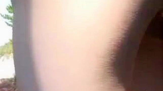 Hot Asian Goddess Enjoying Sandy Beach Orgasms