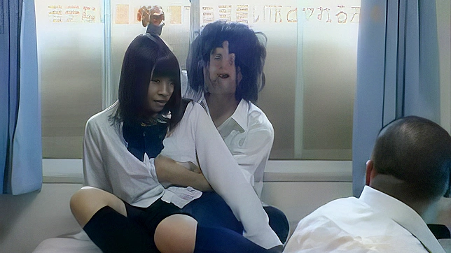 Teen 18+ Shows Off Her Sweet Hairy Pussy to Friends' Guy's Delight