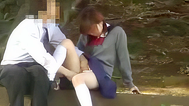 Innocent Teen 18+ Tempted by Naughty Strangers at Park