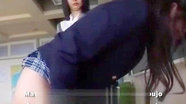 Asian Teacher's New Term Spanking Leads to Hot Lesbian Sex