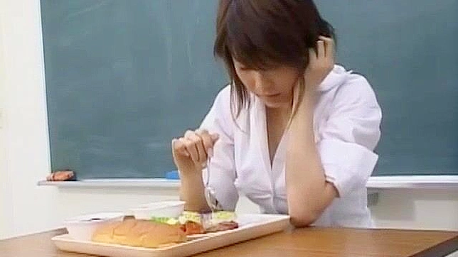 Sizzling Teacher Shows Off Her BDSM Skills With Dildo Sex Play