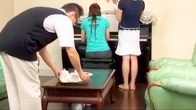 Lustful Japanese Teacher Gets Her Pussy Stuffed Until It Overflows