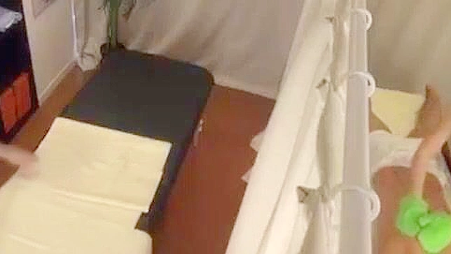 Seductive College Tutor Massages Student's Body & Cock