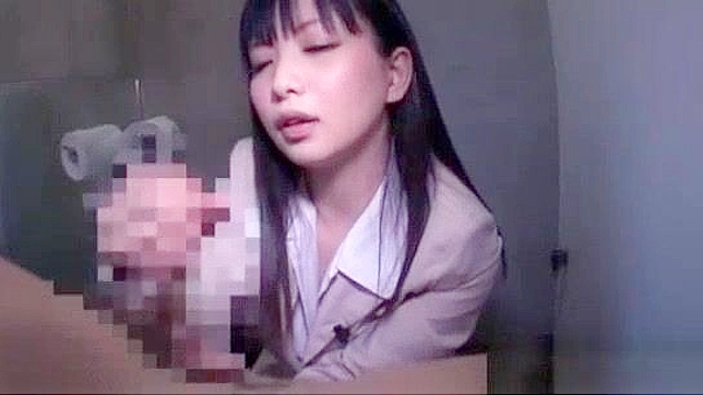 Hot Japanese MILF Teacher Gives Handjob & Faceshot Orgasm