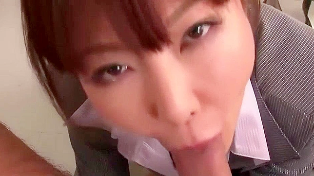 Sultry Japanese Teacher Gets Her Mouth And Tits Fucked Hardly