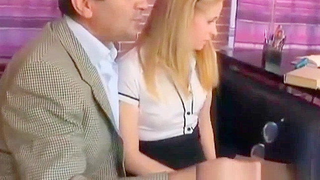Naughty Japanese Student Tempting Her Older Professor