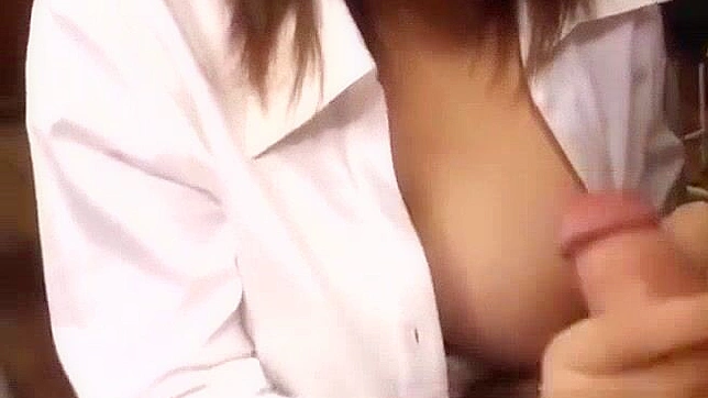 Elegant Japanese Babe Eri Tempts with Seductive Tit Play