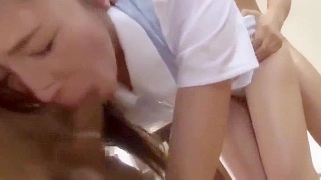 Sensual Japanese Teacher Gets Fucked Hard After Amazing BJ