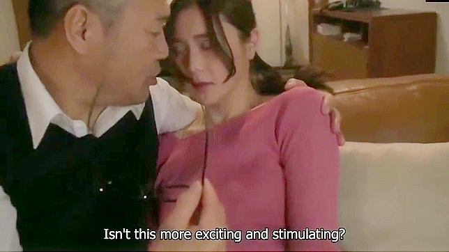 Sneaky Japanese Office Lady Tempts Boss With Her Body