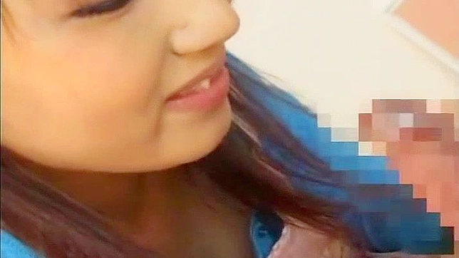 Office Pregnant Woman's Hot Dildo Blowjob & Toy Play