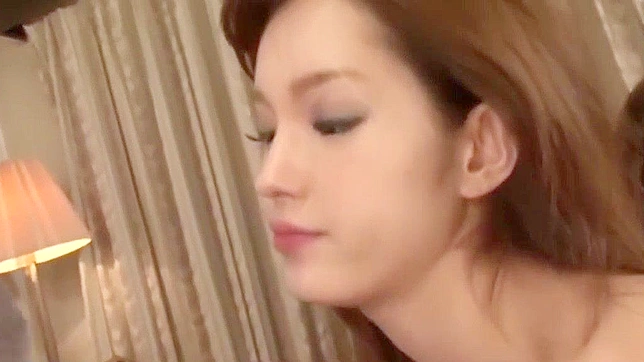 Horny Hairy Asian Brunette Enjoying Office Orgy Delightfully