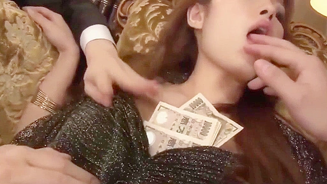 Horny Hairy Asian Brunette Enjoying Office Orgy Delightfully