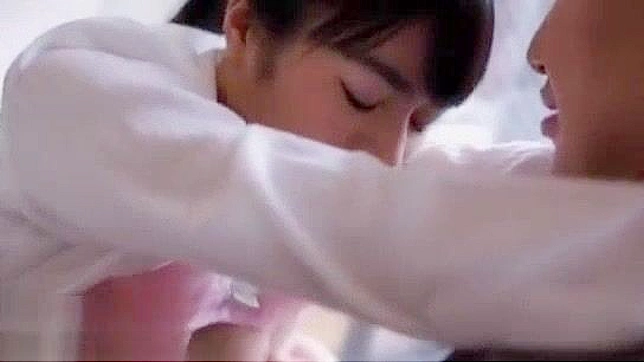 Seductive Japanese MILF Tempts Rude Boss With Her Big Tits