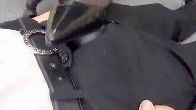 Office Japanese MILF in Stockings Nailed After Blowjob