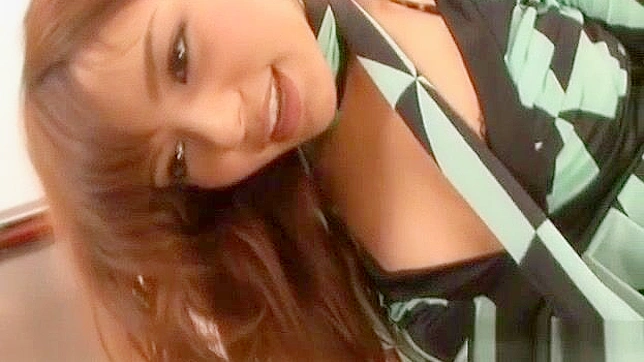 Tina Yuzuki Gives Hairy Blowjob & Tasty Pussy Play in Stockings