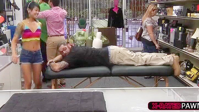 Big-Busted Japanese Office Chick Gives Uncensored POV Massage