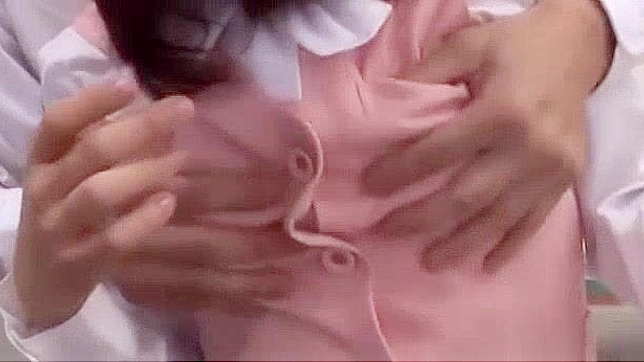 Seductive Japanese Secretary Fucks Hard in Stockings & Squirts