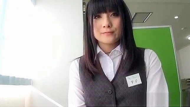 Seductive Japanese Secretary Gives Epic Blowjob Indoors