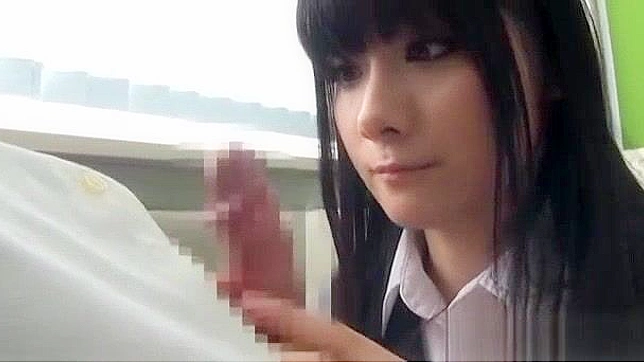 Seductive Japanese Secretary Gives Epic Blowjob Indoors