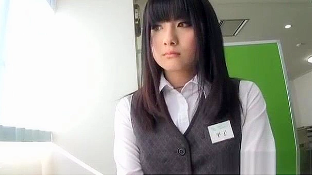 Seductive Japanese Secretary Gives Epic Blowjob Indoors