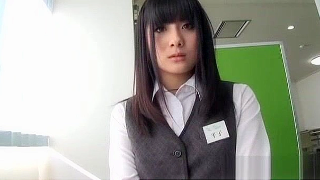 Seductive Japanese Secretary Gives Epic Blowjob Indoors