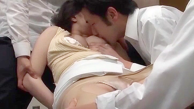 Seductive MILF Ai Matsuyama Tempts Boss with Office Sex Fantasy